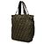 Bolso tote plegable Fendi de lona Zucca marrón y nailon - vista 2
