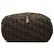 Bolso tote plegable Fendi de lona Zucca marrón y nailon - vista 3
