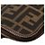 Bolso tote plegable Fendi de lona Zucca marrón y nailon - vista 6