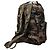 Zaino Valentino Rockstud Camouflage Stars in nylon marrone - vista 2
