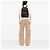 Zaino Valentino Rockstud Camouflage Stars in nylon marrone - vista 7