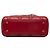 Dior Red Mini Lambskin Cannage Lady Dior - Ansicht 3