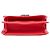 Chanel Red Mini Quilted Calfskin CC Box Flap - vista 3