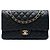 Chanel Black Medium Classic Caviar Double Flap