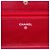 Chanel Red CC Quilted Patent Brilliant Wallet On Chain - vista 5