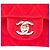 Chanel Red Mini Rectangular Classic Velvet Single Flap - vista 5