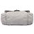 Chanel Gray Large Quilted Iridescent Calfskin Chic Quilt Flap - vista 3