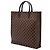 Louis Vuitton Brown Damier Ebene Sac Plat - Ansicht 2