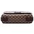 Louis Vuitton Brown Damier Ebene Brooklyn MM - vista 3