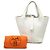 Hermès White Clemence Picotin 18 - vista 7