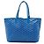 Goyard Blue Goyardine Saint Louis PM