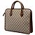 Gucci Beige GG Supreme Interlocking G Laptoptasche - Ansicht 2