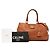 Céline Bolso Appoline Celine Medium de piel de becerro flexible marrón - vista 7