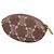 Céline Celine Brown Macadam Denim Oval Coin Pouch - vista 2