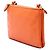 Prada Orange Vitello Phenix Double Zip Crossbody - Ansicht 2