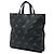 Tote Soft Convertibile Gucci Black GG Supreme Web Tiger - vista 2