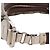Borsa a tracolla Gucci Beige Medium GG Supreme Web Attache - vista 6