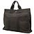 Hermès Gray Canvas Herline MM - vista 2