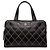 Borsa Chanel Black CC Calfskin Wild Stitch