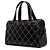 Borsa Chanel Black CC Calfskin Wild Stitch - vista 2