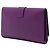 Autre Marque Clutch Saint Laurent Chyc Ligne in pelle testurizzata viola - vista 2