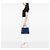 Prada Blue Medium Saffiano Cuir Double Handle Satchel - vista 6