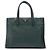 Borsa Tote Prada Green Saffiano Soft Triple Pocket