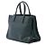 Borsa Tote Prada Green Saffiano Soft Triple Pocket - vista 2