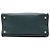 Borsa Tote Prada Green Saffiano Soft Triple Pocket - vista 3