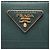 Borsa Tote Prada Green Saffiano Soft Triple Pocket - vista 5