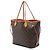Louis Vuitton Brown Monogram Neverfull MM - vista 2
