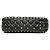 Borsa Satchel Valentino VLTN Rockstud Spike Medium in nappa nera - vista 3