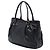 Borsa Tote Gucci Black Guccissima Sukey - vista 2