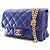 Chanel Blue Small Quilted Lambskin Pillow Crush Flap - vista 12