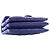Chanel Blue Small Quilted Lambskin Pillow Crush Flap - vista 14