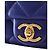 Chanel Blue Small Quilted Lambskin Pillow Crush Flap - vista 5