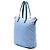 Borsa Satchel Prada in Tessuto Stampato Blu - vista 2