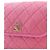 Chanel Pink Small CC Quilted Denim Messenger Flap - vista 12