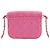 Chanel Pink Small CC Quilted Denim Messenger Flap - vista 2