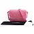 Chanel Pink Small CC Quilted Denim Messenger Flap - vista 5