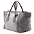 Borsa Prada Gray Scamosciato and Canapa Twin Pocket Double Handle Satchel - vista 2