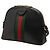 Gucci Borsa a tracolla Dome Ophidia piccola in pelle di vitello nera con Web - vista 2