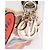 Dior White DiorAmour Niki De Saint Phalle Mini Calfskin Lady Dior - vista 5