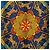 Foulard in seta Hermès Blue Luna Park 90 - vista 7