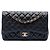 Chanel Black Jumbo Classic Caviar Double Flap
