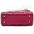 Dior Red Mini Patent Cannage Lady Dior - Ansicht 3
