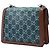 Borsa a tracolla Dionysus in denim GG blu Small Gucci - vista 2