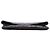 Clutch Chanel Thin City Foldover in pelle d'agnello matelassé nera - vista 3