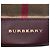 Borsa a secchiello Burberry Red Mega Check in tela e camoscio con frange - vista 5
