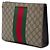 Gucci Beige GG Supreme Web Clutch - Ansicht 2